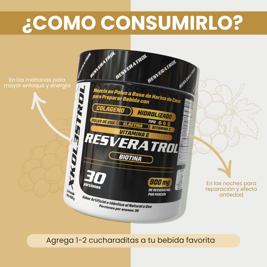 RESVERATROL EN POLVO 450GR
