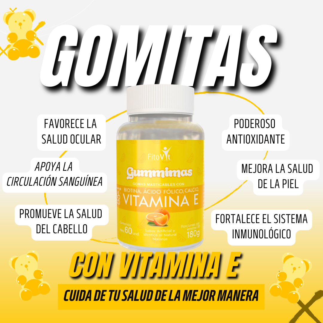 VITAMINA E GOMITAS X 60 UND