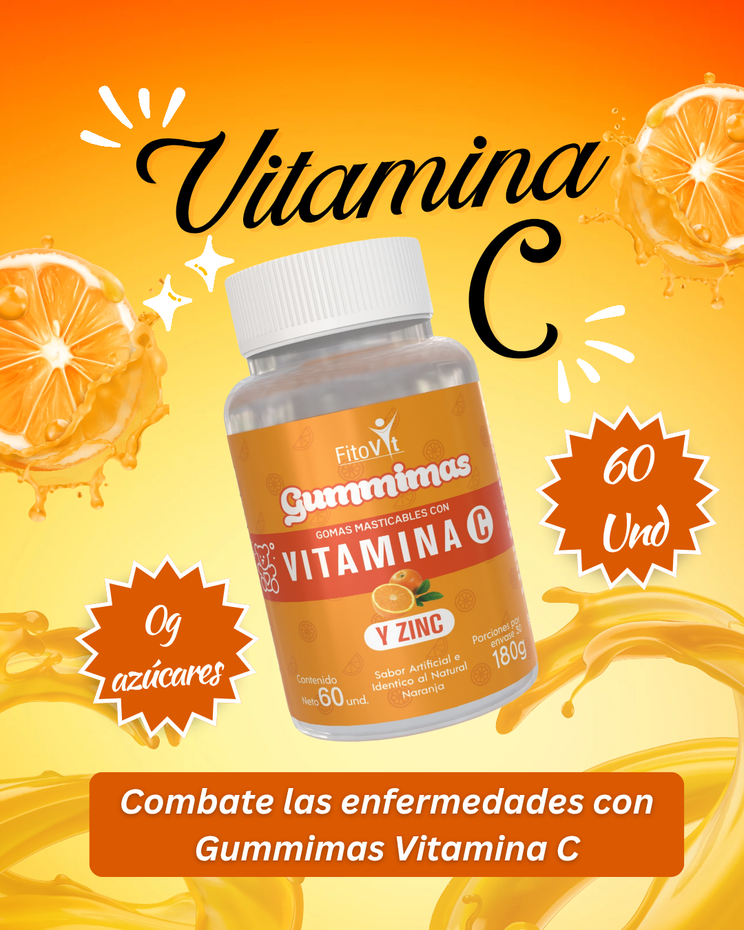 VITAMINA C GOMITAS X 60 UND FITOVIT