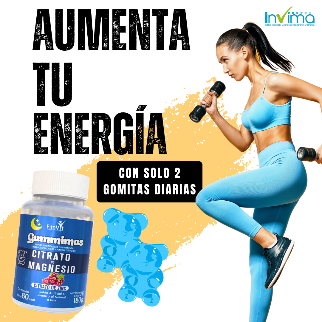 CITRATO DE MAGNESIO GOMITAS X 60 UND FITOVIT