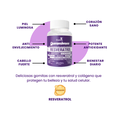 RESVERATROL GOMA X60UND FITOVIT