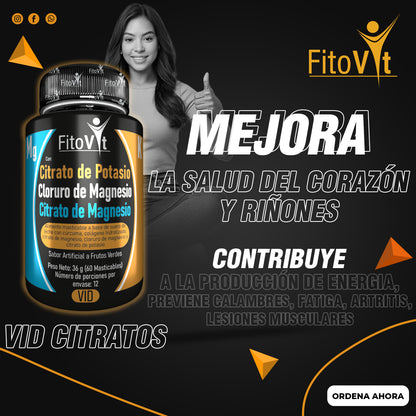 CITRATOS X 60 UND FITOVIT