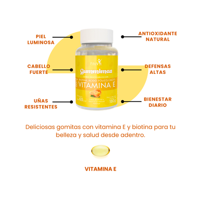 VITAMINA E GOMITAS X 60 UND