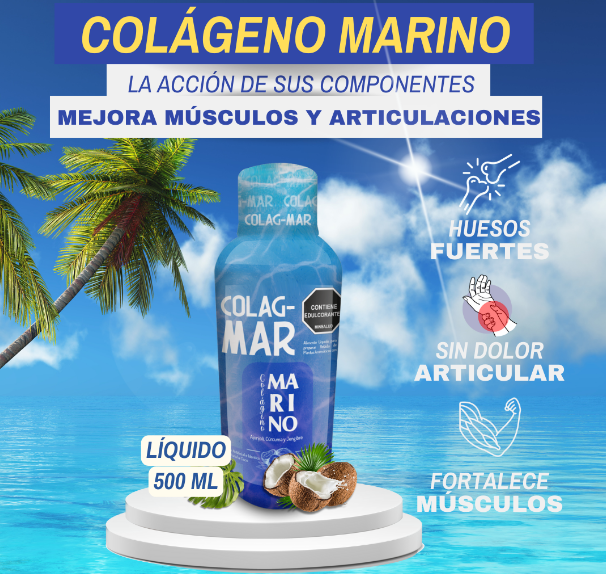 COLÁGENO MARINO LÍQUIDO X 500ML