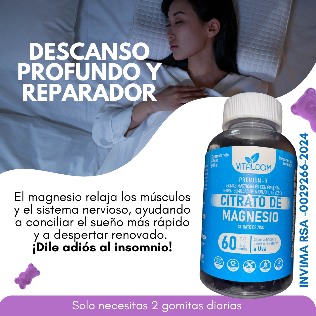 GOMAS CITRATO MAGNESIO.CM