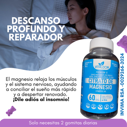 GOMAS CITRATO MAGNESIO.CM