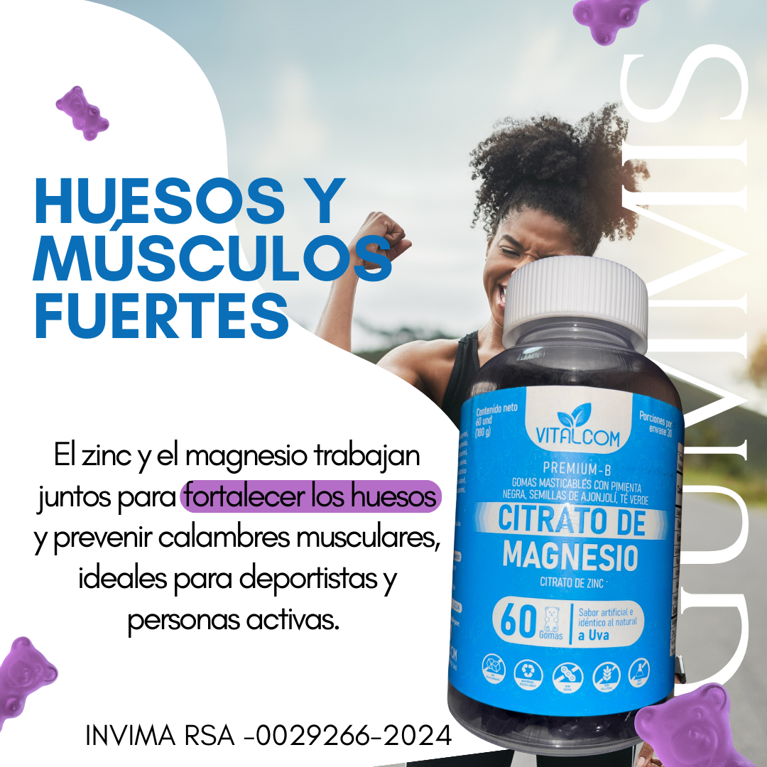GOMAS CITRATO MAGNESIO.CM