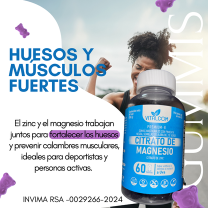 GOMAS CITRATO MAGNESIO.CM