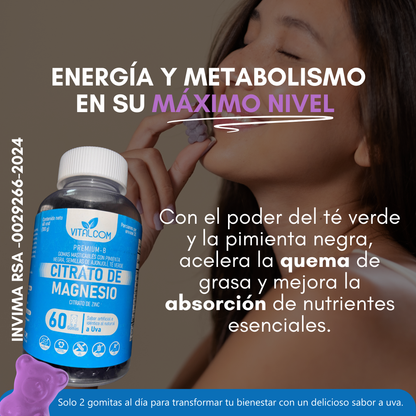 GOMAS CITRATO MAGNESIO.CM