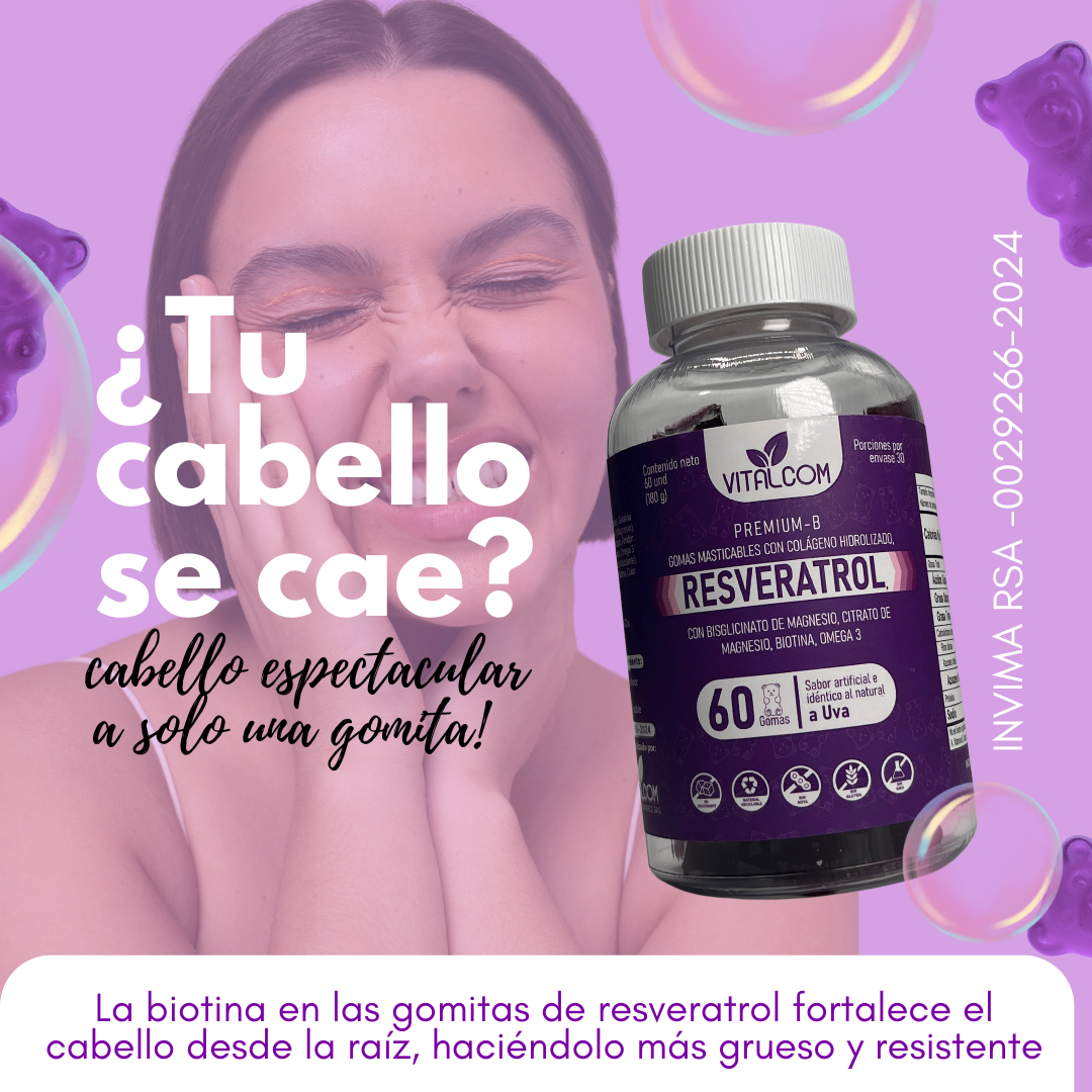 GOMAS RESVERATROL VITALCOM X60